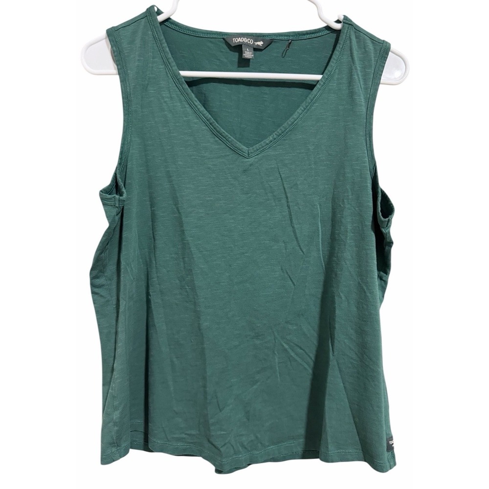 Toad&Co Marley Tank Palm Green Women's Size Large